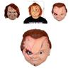 Kinderspiel Halloween Latexmaske mit Bluteffekt für Horrorparty Cosplay