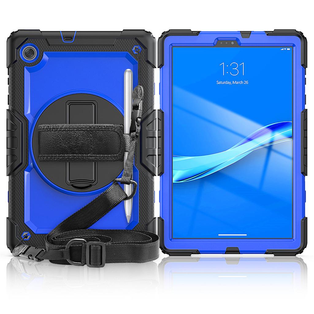 Armor Case For Tab M11 Xiaoxin Pad TB330FU K10 M10 3rd Gen TB328FU TB328XU K11 Wrist Strap Kickstand Cover