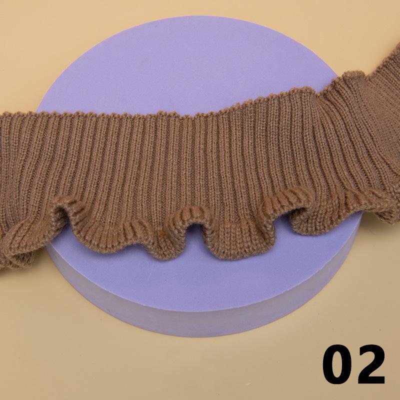 Jersey Cuff Fabric Stretchy Pleated Rib Fabric For Diy Sewing Sweatshirt Bottom Neckline Hem Making Cuffs On Sleeves Accessories