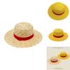 One Piece Luffy Sommer-Strohhut im Vintage-Stil zum Sonnenschutz für Familien-Strandtage