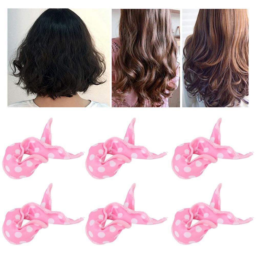 20pcs Soft Sponge Sleep Curler Rollers Soft Hair Styling Rollers Night Sleep Use
