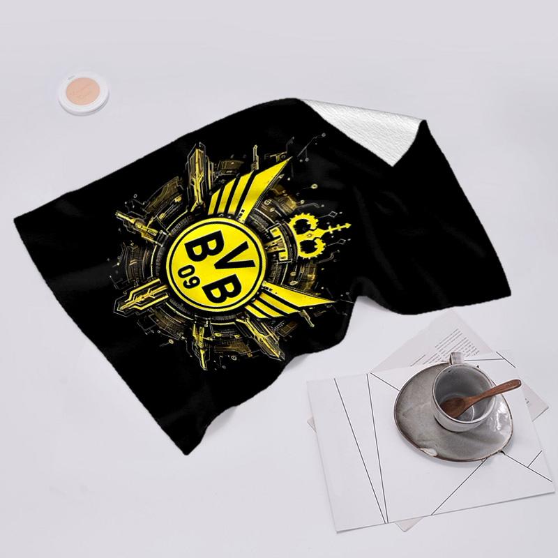 Proof Beach Towel with Borussia Dortmund Pattern - Soft,absorbent,quick-drying,machine Washable - Perfect for Swimming,camping,bathing