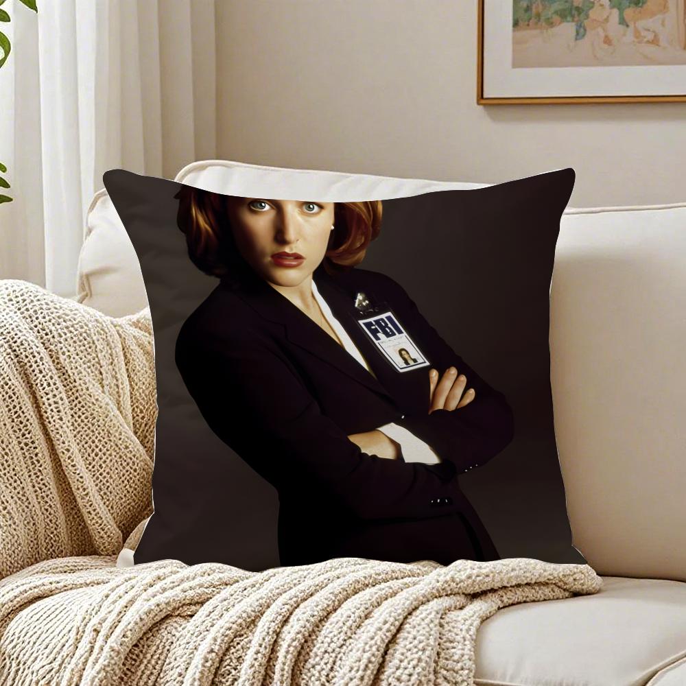 GGillian Anderson Cushion Cover Pillowcase Antidustmite living Room Sofa Decor Cushion Room