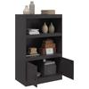 Sideboard Black 67 x 39 x 107 cm Steel