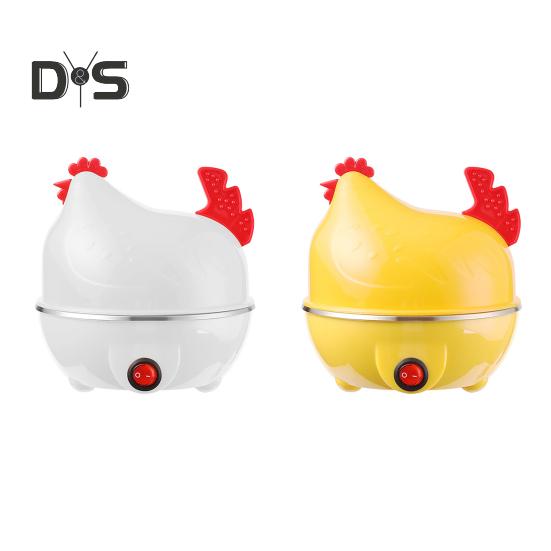 Elektrischer Eierkocher, Große Kapazität, Automatische Abschaltung, Sichere Verwendung, Hühnerform, Elektrischer Eierkocher, Multifunktionaler Eierpochierer