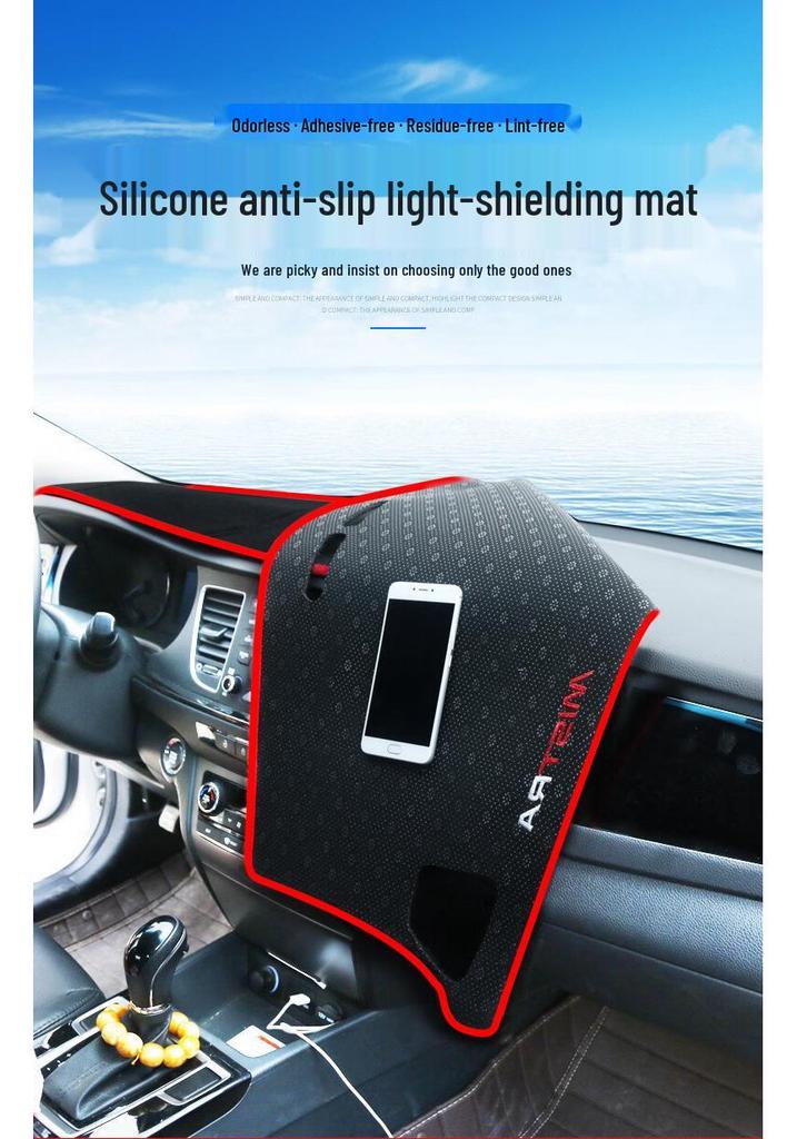 Haval Menglong Dashboard Sunshade Pad - Sun & Heat Protection with Light Blocking Insulation