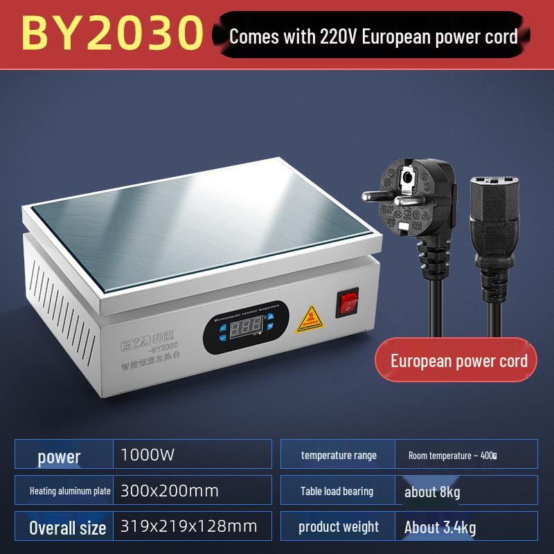Bangyuan Cyfrowa Płyta Grzewcza z Regulacją Temperatury do Naprawy Telefonów z Wyświetlaczem LED