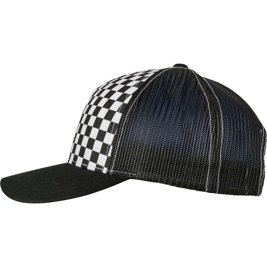 Flexfit by Yupoong Checkerboard Retro Trucker Cap