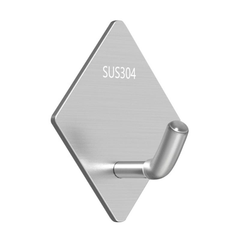 Set of 5 Versatile Adhesive Towel Holders Convenient Stick On Hooks for Bathroom Livingroom Rustproof Towel Holder Hooks