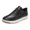 Autumn and Winter Casual Men's Shoes Pu Solid Color Lightweight Sports Shoes Men's Comfortable and Versatile Trend Men's Casual Shoes