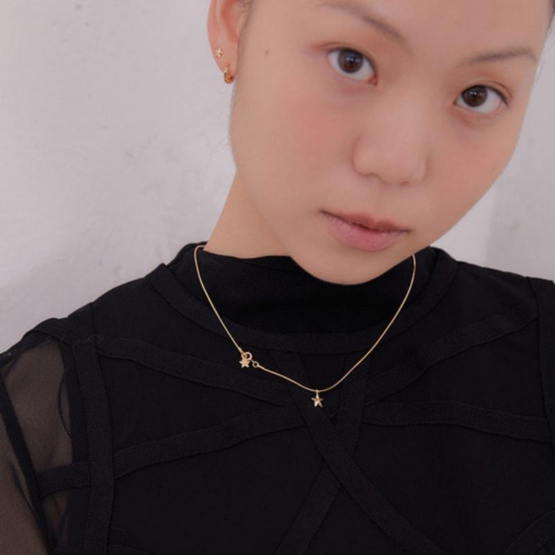 fillow little star ornament necklace