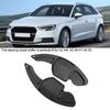 2pcs Car Steering Wheel Shift Paddle Blade Shifter Black Fit for A3 A4L A5 A6 A7 A8 S5