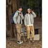 Reversible Hooded Cotton Jacket - Unisex Casual Outerwear for Autumn/Winter 2025