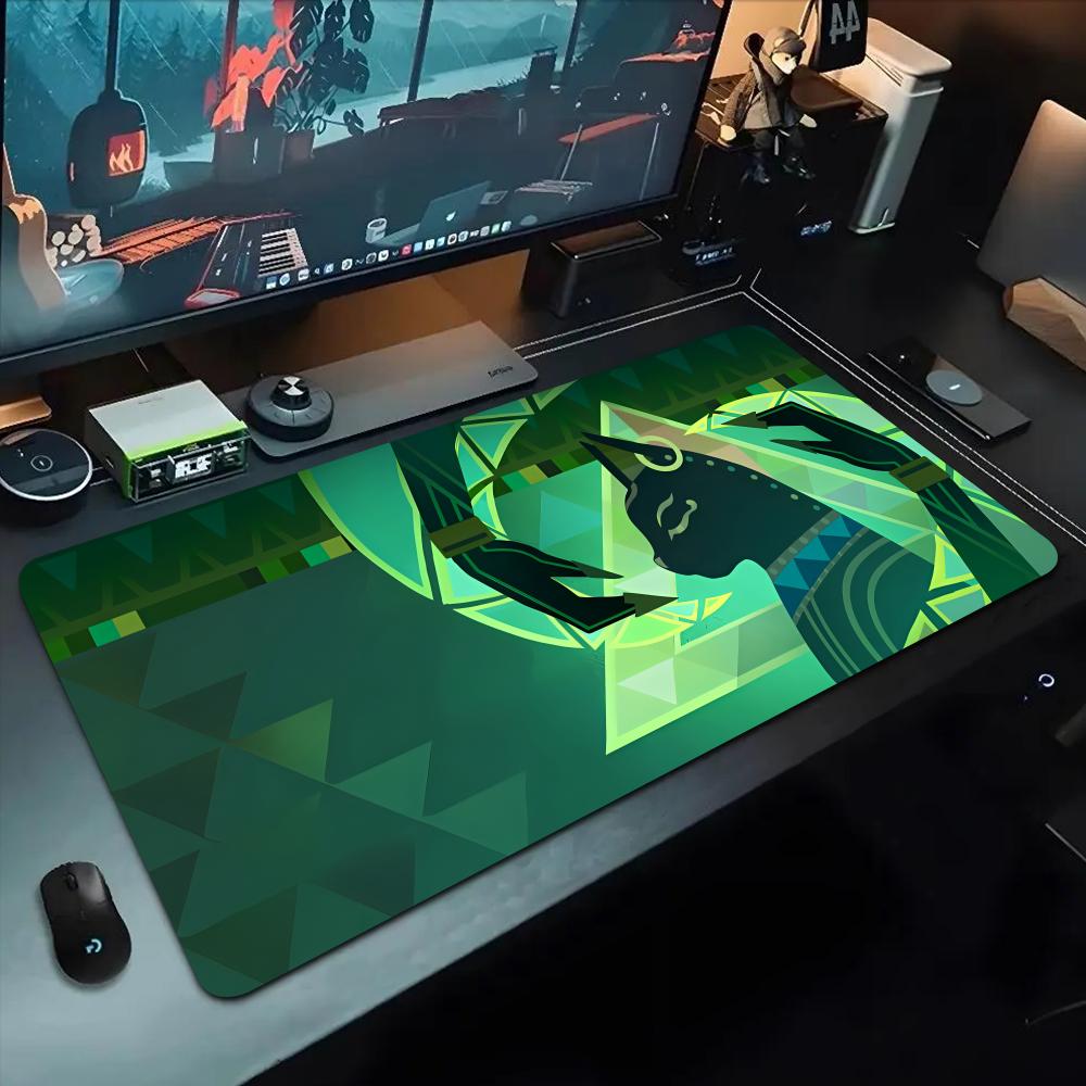 nefer genshin Mouse Pad 500X1000 mm Large Gaming Mousepad Gamer XL Rubber Otaku Keyboard Pad Laptop Desk Mat