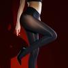 Shiny Seamless Stockings for Women 6 Autumn Winter Velvet High-End Sexy Black Silk Tights