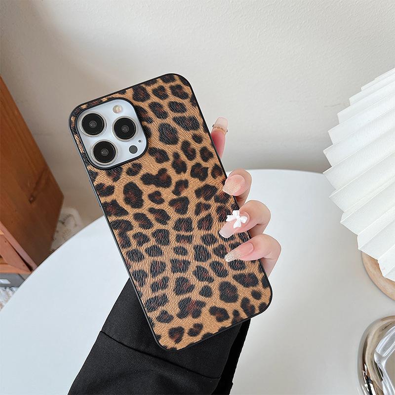 Leopard Mobile Phone Case for IPhone16romax for Apple 15 Personality XR Polka Dots X Trend 8plus