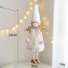 Christmas Plush Angel Girl Santa Claus Dolls Xmas Tree Ornament Natal Noel Navidad 2025 Christmas Decorations for Home New Year