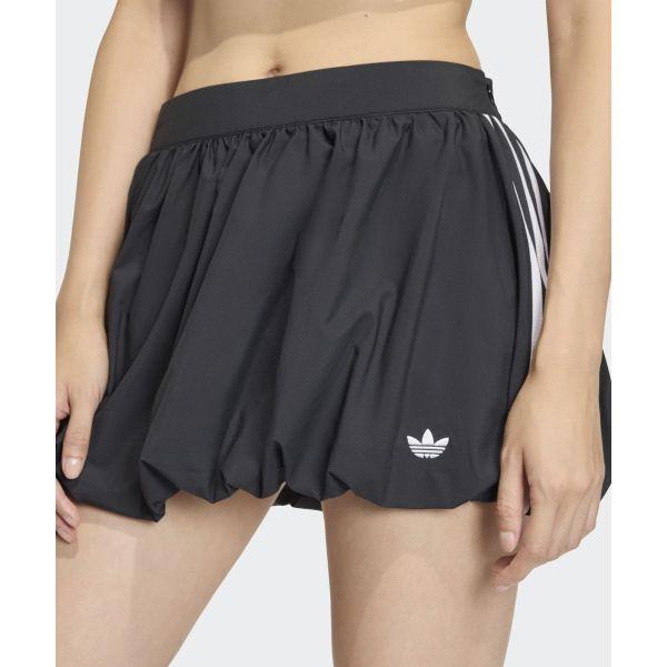 Adidas Originals FW25 Balloon Skirt Striped Comfortable Simple Casual Skirt Women skirts KD0299