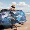 Zenless Zone Zero Hoshimi Miyabi Microfiber Beach Towel Absorbent Quick Dry Soft Yoga Swimming Resort Mountain Climbing Towel