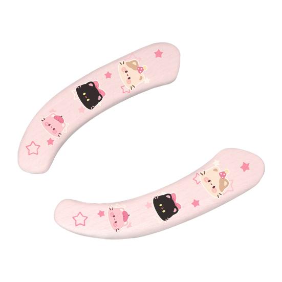 

Сиденье для унитаза с дизайном черной кошки Удлиненное Круглое Квадратное Коврик для унитаза Моющийся Многоразовый Дышащий Удобная Накладка на сиденье розовый