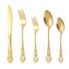 5PCS Tableware Set Stainless Steel Flatware Durable Corrosion Resistant Utensils Elegant Design Cutlery for Dinner Party