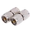 1X N Male Plug To Uhf Pl-259 Pl259 Male Straight Radio Rf Adapter Connector