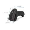 1D 2D Barcode Scanner Handheld Wireless Bar Code Reader Manual Trigger/Auto Continuous Scanning