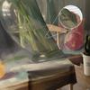 Flower Leaves Oil Painting Sheer Curtains For Living Room Bedroom Tulle Curtain For Kitchen Voile Curtain Blind Panels