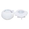 Hallowee Pumpkin Jars Silicone Molds Reusable Easy Demoulding DIY Pumpkin Molds with Lid Mold for