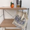 Für Studenten Koreanische Canvas-Tasche zum Bedrucken Damen-Umhängetaschen Einkaufs-Buchtaschen Studententaschen