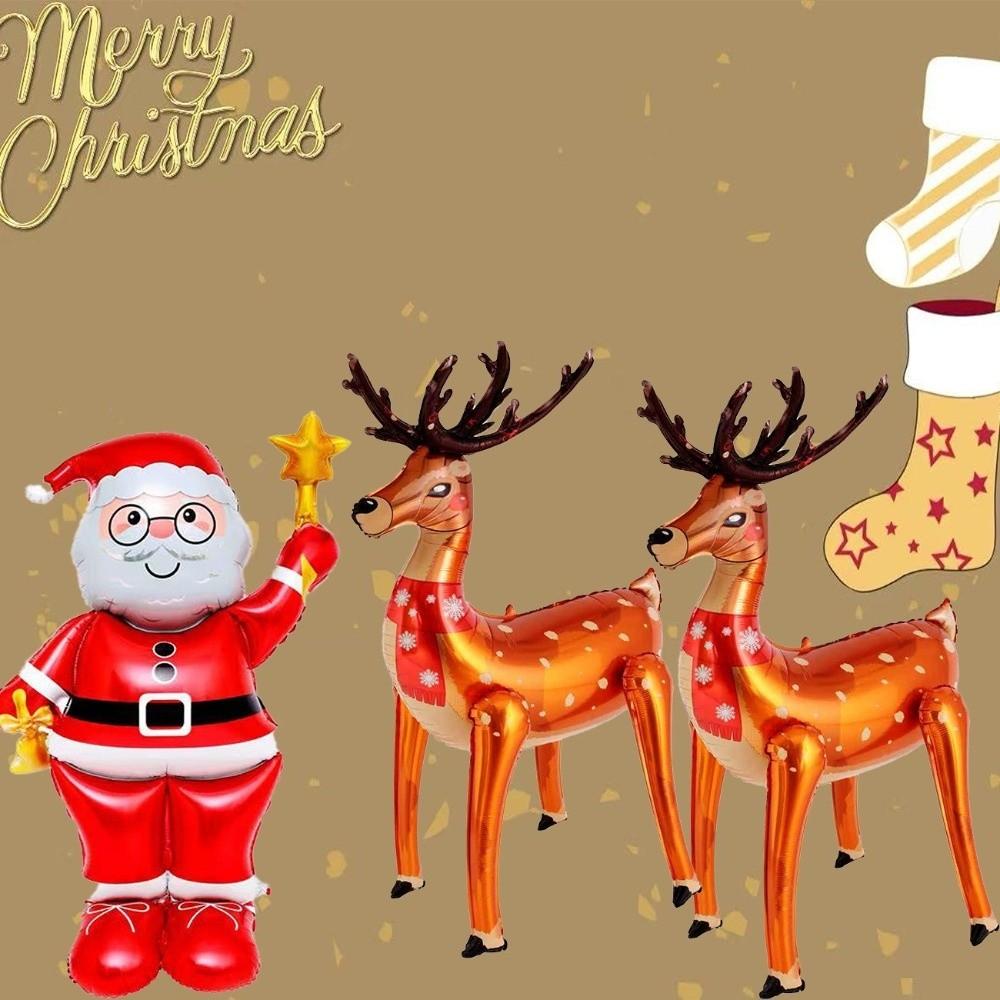 Standing Elk Garden Deer Balloon Inflatable Party Balloon Decoration  Garden Decoration