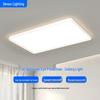 LED Full Spectrum Ceiling Light - Modern Minimalist Design for Living, Dining, and Bedroom Spaces