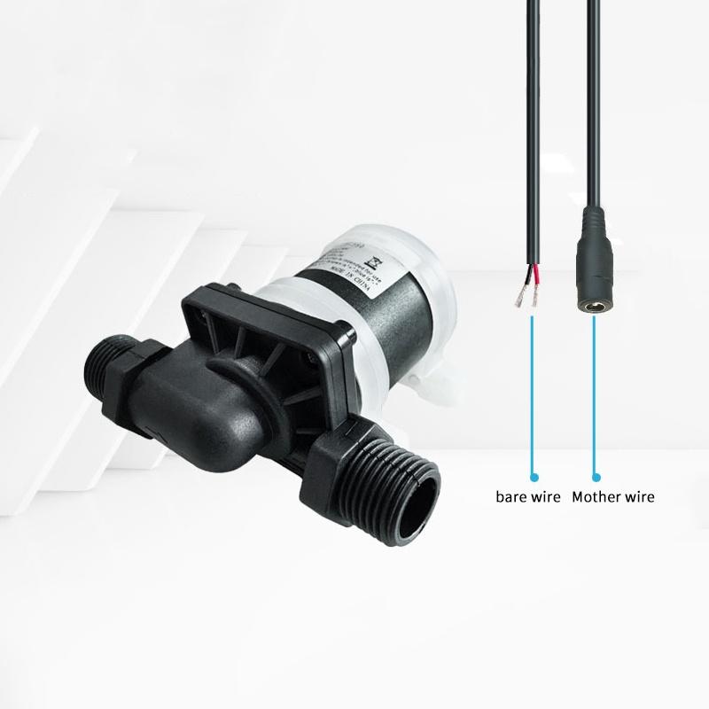 DC Brushless Booster Pump 12V 24V Multifunctional Water Pump 1/2" DN15 for Home Rain Water Transfer