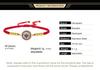 Dawapara Sri Yantra Bracelet Adjustable Braided Rope Sacred Geometry Mandala Chakra Spiritual Jewelry Stainless Steel
