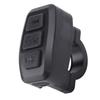 Controller Bluetooth per Moto Impermeabile IPX6 Telecomando per Telefono per IOS Android Portata 15M (Nero)