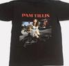 Pam Tillis Short Sleeve Cotton Black Shirt S-3XL
