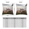 St. Vitus Cathedral From Afar Square Pillowcase Polyester Linen Velvet Printed Zip Decor Throw Pillow Case Car Cushion Cover 18"