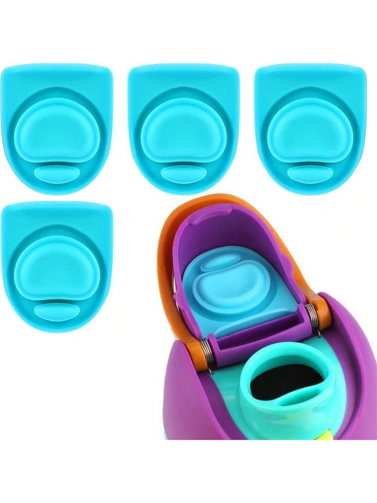4pcs Replacement Stopper Compatible with 24oz 32oz, Water Bottle Top Lid Gasket for 16/19/24/32/40oz Seal Bottle Cap Mouth