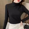 Womens Thermal Fleece-Lined Half Turtleneck Long Sleeve Top Soft Warm Base Layer Winter
