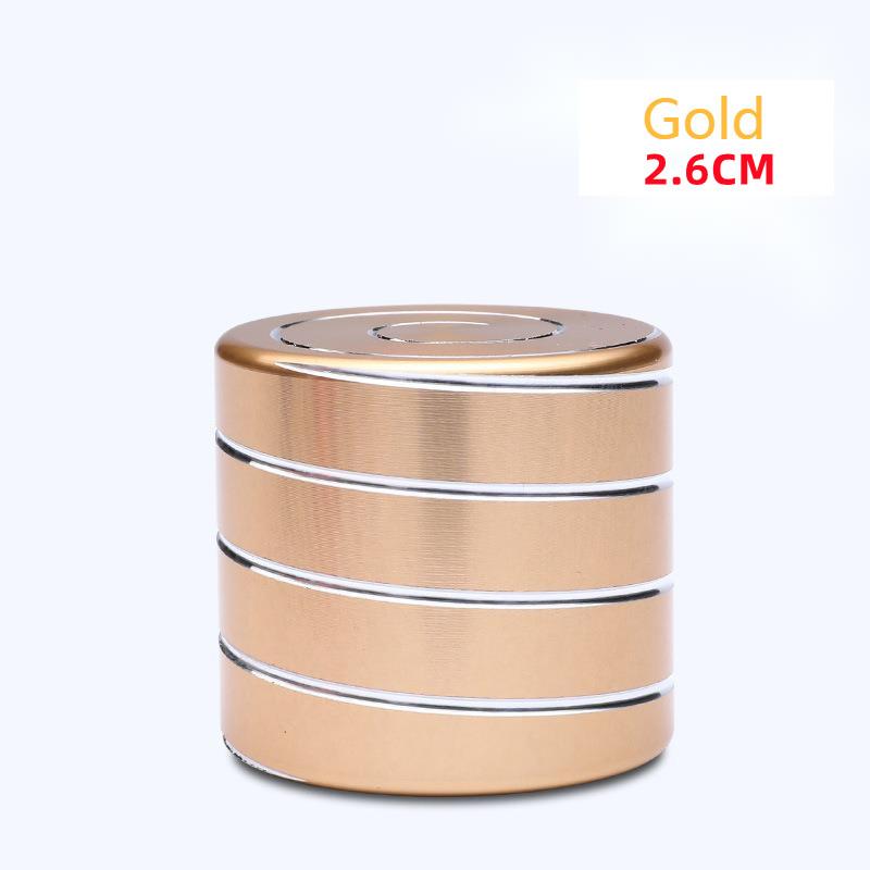 Giroscop Cilindric Rotativ Decompresie Desktop din Oțel Inoxidabil Cadou Fidget Birou Iluzie Optică Jucărie Fluidă pentru Degete