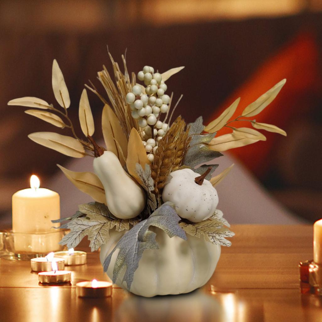 Maple Leaf Fruit Bunch Pumpkin Basin Home Decorative Props