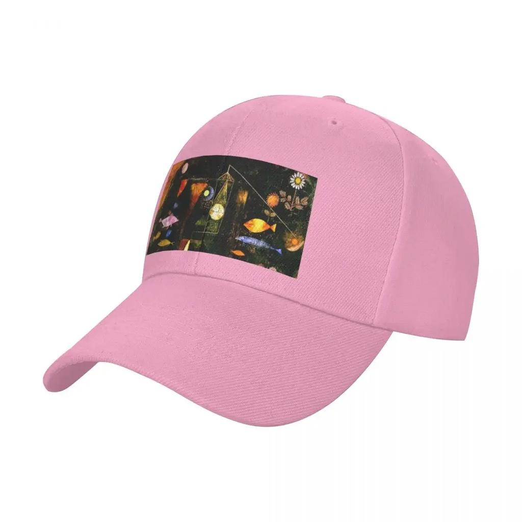 Paul Klee Expressionism Fish Magic | Klee Fish Inspired Baseball Cap Horse Hat Golf Hat Caps For Unisex Women's