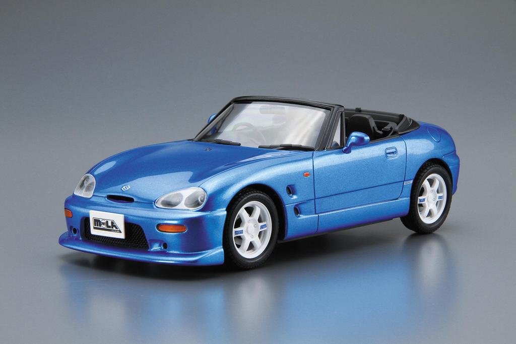 Aoshima Bunka Kyozai The Tuned Car Series Suzuki Mora Sports EA11R Cappuccino 1991 Plastic Model 1/24 No.37