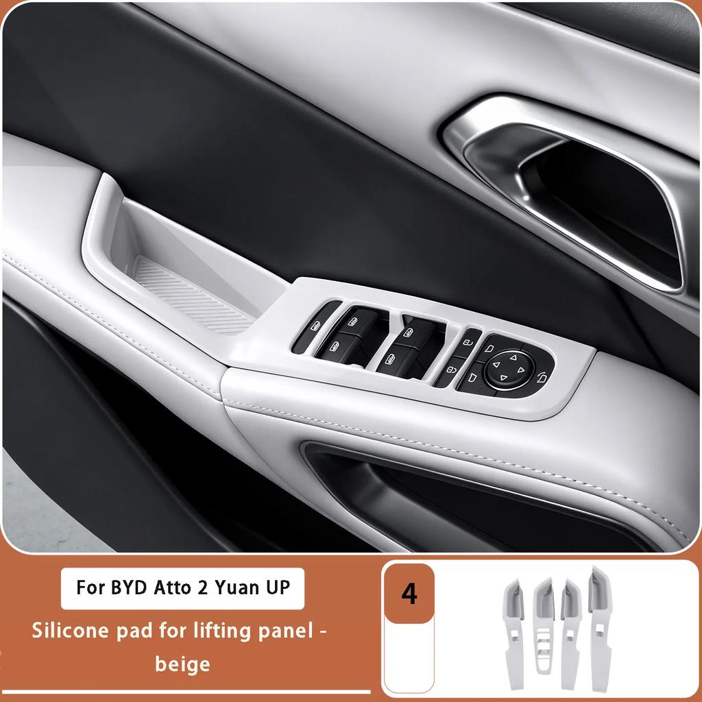 For BYD Atto 2 Yuan UP Central Control All Inclusive Silicone Pad Waterproof and Scratch Resistant Protection Modification