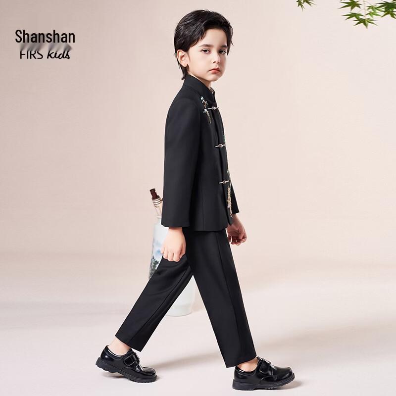 Shanshan Boys' New Chinese Style Zhongshan Suit Formal Attire