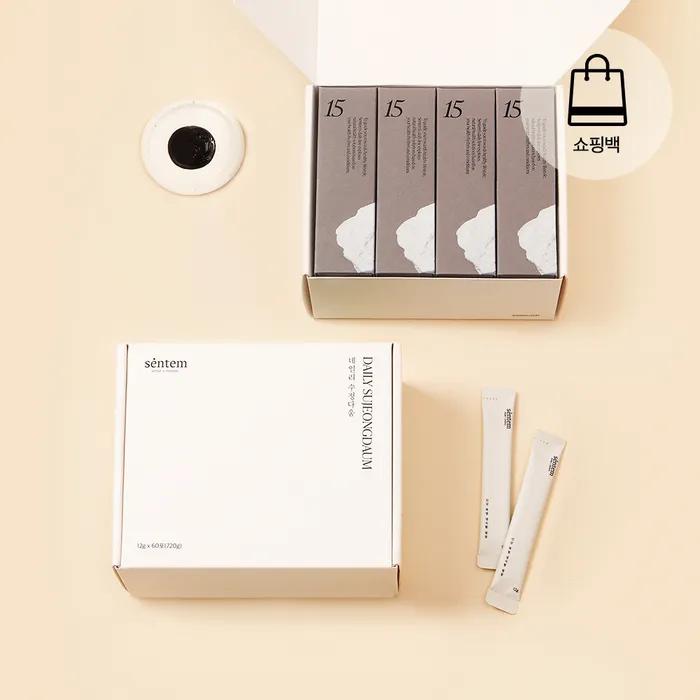 [Vegetable Ginseng Stick] Sujeongdaum 60 Packs (gift Card Included) Sweet Ginseng Poria, Raw Rehmannia Root, Acacia Honey