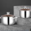 EFULLOT Star Stainless Steel 2-Piece Cookware Set