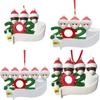 2020 Unvergessliche Weihnachtsbaum-Hängeornamente Weihnachtsmann-Anhänger Mit Maske