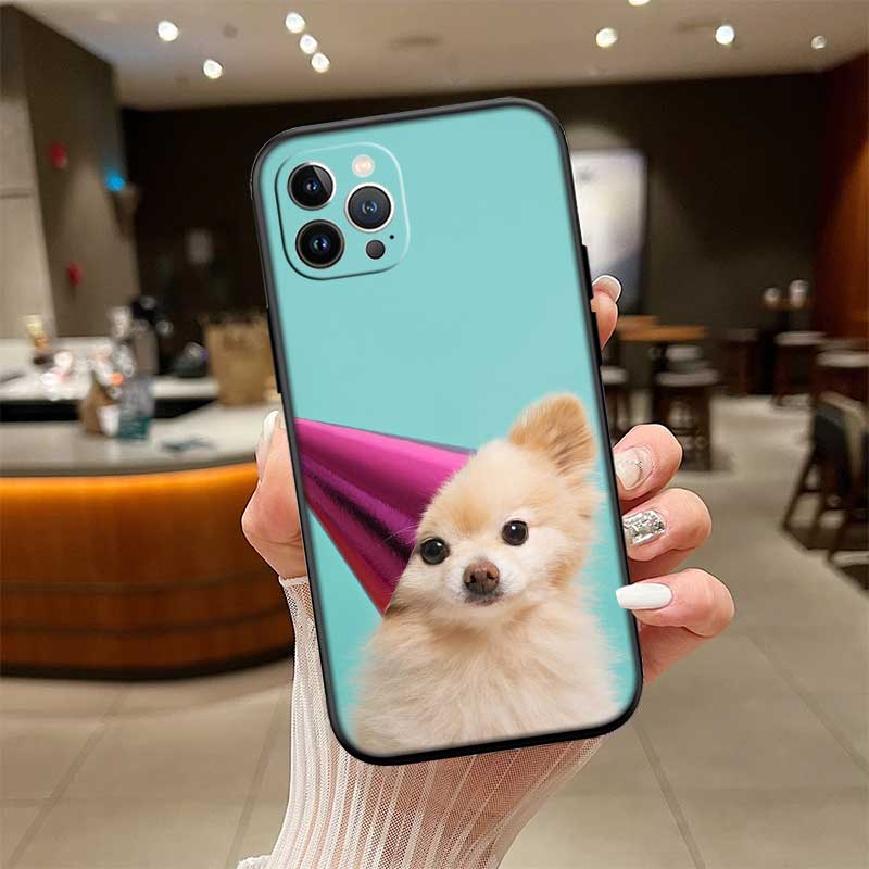 NH36 Pomeranian dog New High-End Shell Phone Case for Xiaomi Poco C40 C50 C51 C55 C65 C71 C75 F3 F5 F6 F7 M2 M3 Pro Ultra