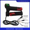 Four-Light Electric Vehicle Throttle Twist Grip with Voltage Display